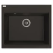 Kép 1/2 - Laveo TAU 6 egymedencés mosogató, matt fekete