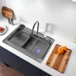 CATA OUTLET - Mosogatótálca CDC-75 40 SBK fegyveracél - Kiállított bemutató termék!