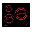 CATA - Beépíthető indukciós főzőlap INSB-6028 BK fekete Hob to Hood
