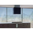 Nodor - Páraelszívó NorBreeze ISLA CUBE GLASS ECO 60 BK/A Hob to Hood