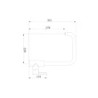 ELLECI - Csaptelep Drive Keratek K86 Black