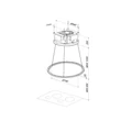 Sirius - Páraelszívó SLT-973 HALO BRUSHLESS LIGHT WI-FI