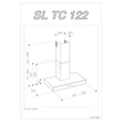 Sirius - Páraelszívó SLTC-122 TW ANTI-DROP 60 cm