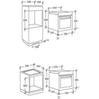 Kép 7/10 - Candy FCT615NXL fekete, beépíthető, sütőtér: 65L, légkeverés, hidrolitikus, sütő