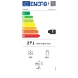 Kép 2/2 - Gorenje NRKI4182P1 alulfagyasztós, beépíthető, Hűtő:183L, Fagyasztó:63L, No frost hűtőszekrény