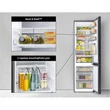 Samsung RB34A7B5DS9/EF inox, alulfagyasztós, Hűtő:230L, Fagyasztó:114L, No frost hűtőszekrény