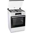 Kép 1/10 - Gorenje KS6350WF fehér, szabadonálló, gáz, kombinált, főzőzóna: 4, sütő:71L, grill, tűzhely