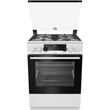 Kép 3/10 - Gorenje KS6350WF fehér, szabadonálló, gáz, kombinált, főzőzóna: 4, sütő:71L, grill, tűzhely