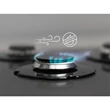 Kép 5/5 - Electrolux KGS6404SX inox, beépíthető, gáz, főzőzóna: 4, beépíthető méret: 56cm, főzőlap