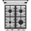 Kép 2/8 - Gorenje KS5350WF fehér, szabadonálló, gáz, kombinált, főzőzóna: 4, sütő:70L, grill, tűzhely