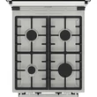 Kép 2/8 - Gorenje KS5350XF inox, szabadonálló, gáz, kombinált, főzőzóna: 4, sütő:71L, grill, tűzhely