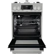 Kép 4/8 - Gorenje KS5350XF inox, szabadonálló, gáz, kombinált, főzőzóna: 4, sütő:71L, grill, tűzhely