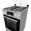 Kép 6/8 - Gorenje KS5350XF inox, szabadonálló, gáz, kombinált, főzőzóna: 4, sütő:71L, grill, tűzhely