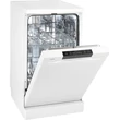 Kép 1/14 - Gorenje GS520E15W fehér, programok száma: 5, keskeny szabadonálló, 9 terítékes mosogatógép 