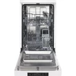 Gorenje GS520E15W fehér, programok száma: 5, keskeny szabadonálló, 9 terítékes mosogatógép 