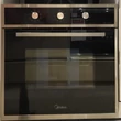 Kép 1/3 - Midea 65M90M1 fekete, beépíthető, sütőtér: 70L, grill, légkeverés, sütő