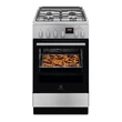 Kép 2/6 - Electrolux LKK560208X inox, szabadonálló, gáz, kombinált, főzőzóna: 4, sütő:58L, grill, tűzhely