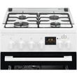 Kép 5/7 - Electrolux LKK560205W fehér, szabadonálló, gáz, kombinált, főzőzóna: 4, sütő:58L, grill, tűzhely