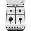 Kép 3/7 - Electrolux LKK560000W fehér, szabadonálló, gáz, kombinált, főzőzóna: 4, sütő:58L, grill, tűzhely
