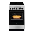 Kép 3/7 - Electrolux LKR560000X inox, szabadonálló, kerámialapos, elektromos, főzőzóna: 4, sütő:54L, grill, tűzhely