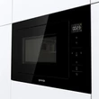 Kép 14/20 - Gorenje BM251SG2BG 1000W 25L fekete beépíthető mikrohullámú sütő