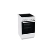 Gorenje GEC5A41WG fehér, szabadonálló, kerámialapos, elektromos, főzőzóna: 4, sütő:62L, grill, tűzhely