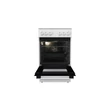 Gorenje GEC5A41WG fehér, szabadonálló, kerámialapos, elektromos, főzőzóna: 4, sütő:62L, grill, tűzhely