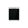 Gorenje GEC5A41WG fehér, szabadonálló, kerámialapos, elektromos, főzőzóna: 4, sütő:62L, grill, tűzhely