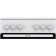 Gorenje GEC5A41WG fehér, szabadonálló, kerámialapos, elektromos, főzőzóna: 4, sütő:62L, grill, tűzhely