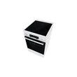 Gorenje GEC5C42WG fehér, szabadonálló, kerámialapos, elektromos, főzőzóna: 4, sütő:70L, grill, tűzhely