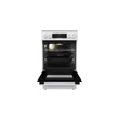 Gorenje GEC5C42WG fehér, szabadonálló, kerámialapos, elektromos, főzőzóna: 4, sütő:70L, grill, tűzhely