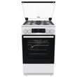 Kép 1/7 - Gorenje GKS5C70WF fehér, szabadonálló, gáz, kombinált, főzőzóna: 4, sütő:70L, grill, tűzhely