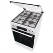 Kép 2/7 - Gorenje GKS5C70WF fehér, szabadonálló, gáz, kombinált, főzőzóna: 4, sütő:70L, grill, tűzhely