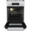 Kép 3/7 - Gorenje GKS5C70WF fehér, szabadonálló, gáz, kombinált, főzőzóna: 4, sütő:70L, grill, tűzhely