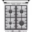 Kép 4/7 - Gorenje GKS5C70WF fehér, szabadonálló, gáz, kombinált, főzőzóna: 4, sütő:70L, grill, tűzhely