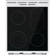 Gorenje GECS5C70WA fehér, szabadonálló, kerámialapos, elektromos, főzőzóna: 4, sütő:70L, grill, tűzhely