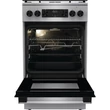 Kép 3/12 - Gorenje GKS5C70XF inox, szabadonálló, gáz, kombinált, főzőzóna: 4, sütő:70L, grill, tűzhely