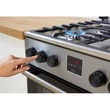 Kép 10/12 - Gorenje GKS5C70XF inox, szabadonálló, gáz, kombinált, főzőzóna: 4, sütő:70L, grill, tűzhely
