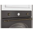 Kép 7/13 - Candy FCR 824 GH/E fekete, beépíthető, sütőtér: 70L, grill, légkeverés, sütő