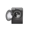 Candy RP 696BWMRR/1-S antracit, elöltöltős, max.1600ford., 9 kg, mosógép
