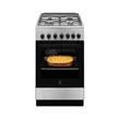 Kép 2/7 - Electrolux LKK520002X inox, szabadonálló, gáz, kombinált, főzőzóna: 4, sütő:54L, grill, tűzhely
