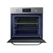 Kép 3/5 - Samsung NV70K2340RS/EO inox, beépíthető, sütőtér: 70L, grill, légkeverés, katalitikus, sütő