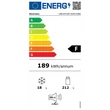 Kép 5/5 - Electrolux LRB1AF23W fehér, egyajtós, Hűtő:212L, Fagyasztó:18L, hűtőszekrény