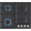 Kép 2/10 - Gorenje G641EXB fekete, beépíthető, gáz, főzőzóna: 4, beépíthető méret: 56cm, főzőlap