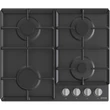 Kép 9/10 - Gorenje G641EXB fekete, beépíthető, gáz, főzőzóna: 4, beépíthető méret: 56cm, főzőlap