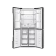 Kép 2/8 - Gorenje NRM818EMB fekete, Side-by-Side, Hűtő:278L, Fagyasztó:149L, No frost hűtőszekrény