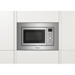 Kép 3/3 - Candy MIS1730X 1000W 17L inox beépíthető mikrohullámú sütő