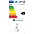 Electrolux LXB2AE82S egyajtós, beépíthető, Hűtő:92L, hűtőszekrény
