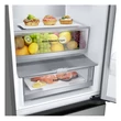 Kép 12/26 - LG GBV5150DPY hamvasezüst, alulfagyasztós, Hűtő:234L, Fagyasztó:110L, DoorCooling + LINEAR Cooling hűtőszekrény