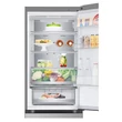 Kép 22/26 - LG GBV5150DPY hamvasezüst, alulfagyasztós, Hűtő:234L, Fagyasztó:110L, DoorCooling + LINEAR Cooling hűtőszekrény